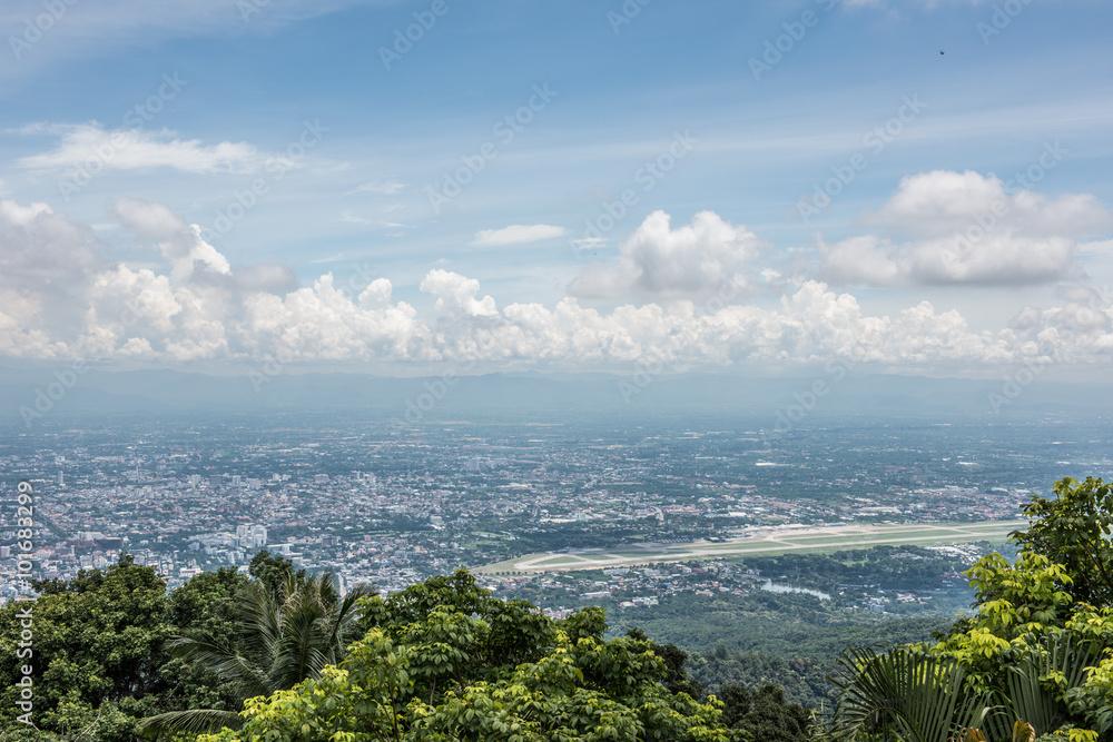 Mountaintop View From Wat Phra That Doi Suthep Mountaintop View From Wat Phra That Doi Suthep
