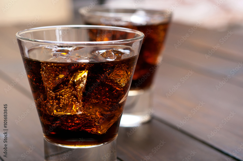 on the bar counter rum and cola cuba libre on the bar counter rum and cola cuba libre