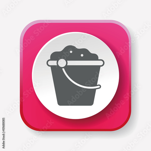 sand bucket icon