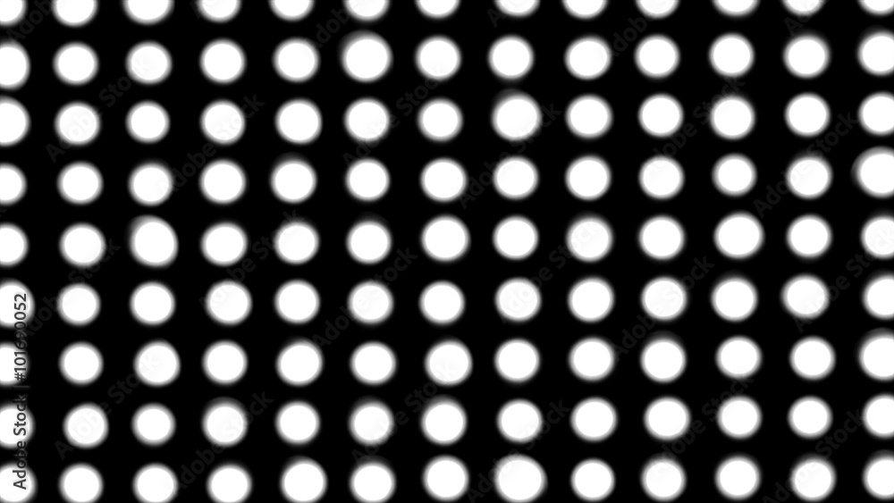 Dot pattern, full frame, Led Light, Background Dot pattern, full frame, Led Light, Background