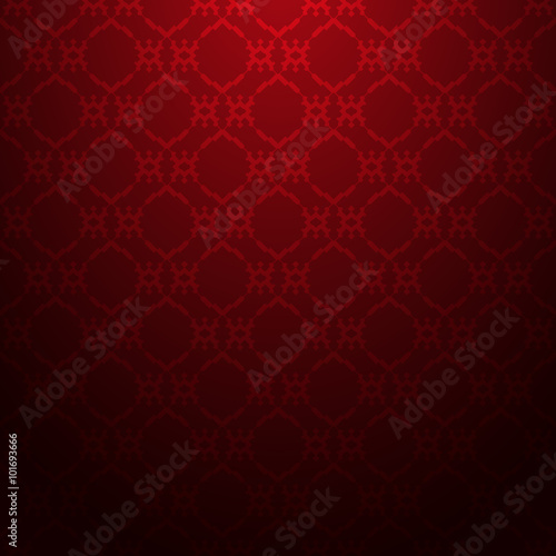 Red geometric pattern