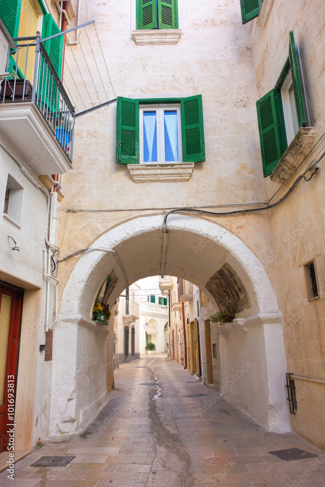 Alleyway. Monopoli. Puglia. Italy. 