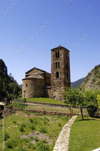 Sant Joan de Casellas church in Canillo, Andorra