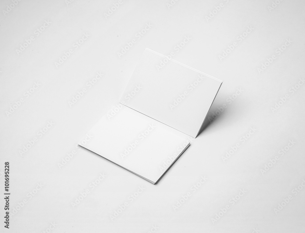 Empty business cards on a white background. Identity design, corporate templates, company style. Horizontal Empty business cards on a white background. Identity design, corporate templates, company style. Horizontal