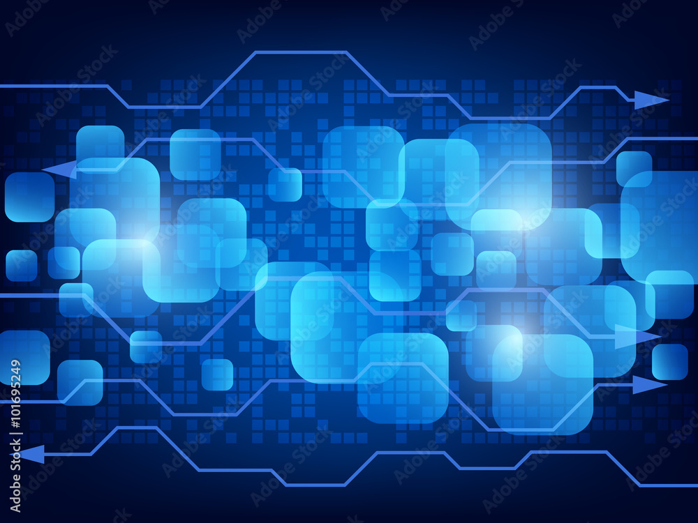 vector digital technology concept abstract background vector digital technology concept abstract background