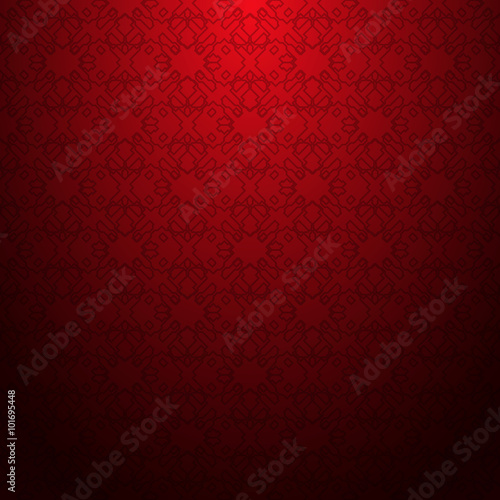 Red geometric pattern