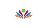  leaf colorful beauty logo