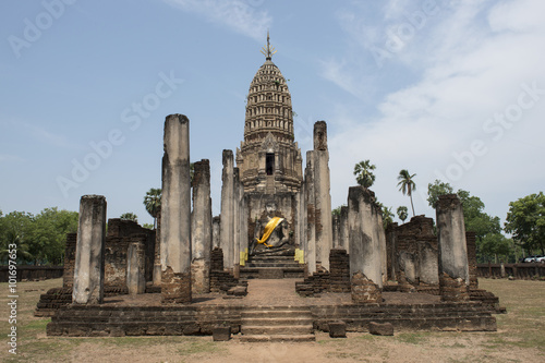 Parque hist  rico arqueol  gico de Si Satchanalai y Chaliang. Templos  Stupas y chedi budistas. Sukhothai Tailandia
