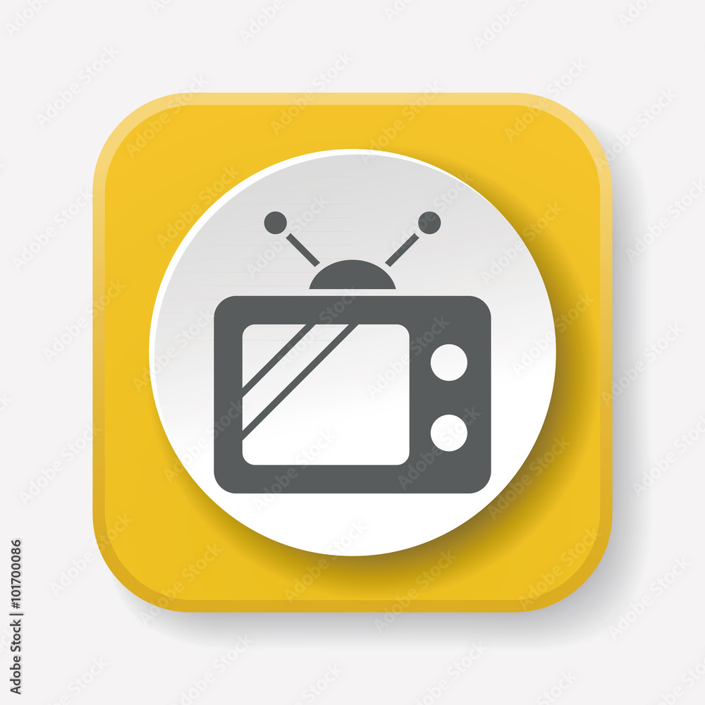 TV video icon TV video icon