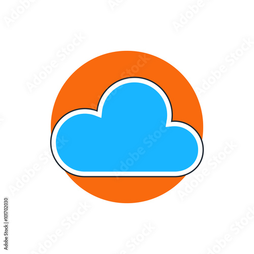 cloud meteo icon