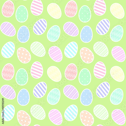 background with Easter eggs