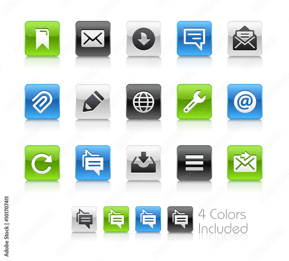 Web and Mobile Icons 9 -- Clean Series Web and Mobile Icons 9 -- Clean Series