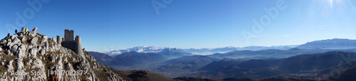 Panorama Rocca Calascio Abruzzo photo