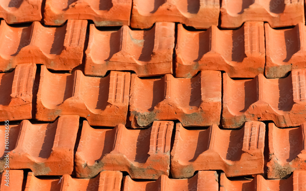 Ceramic shingles texture / background Ceramic shingles texture / background