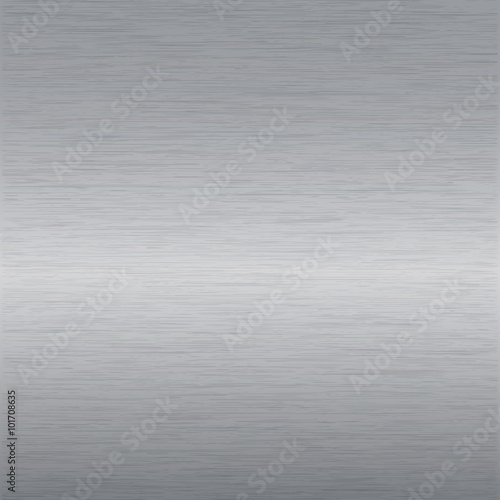 brushed chrome surface