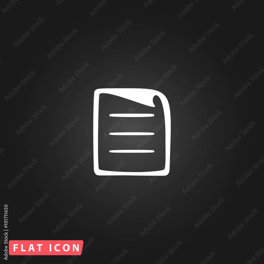 Document flat icon Document flat icon