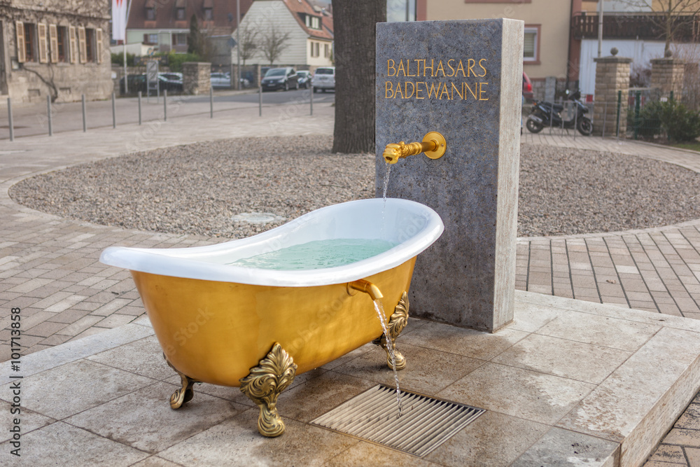 Konstfotografi Balthasars Badewanne