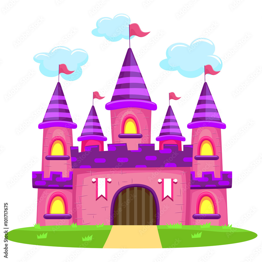Illustration of Pink Castle