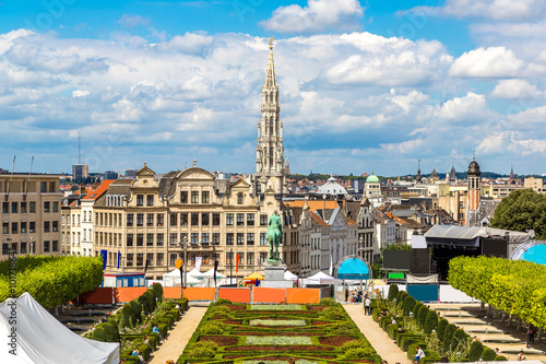 Cityscape of Brussels