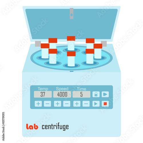 lab centrifuge photo