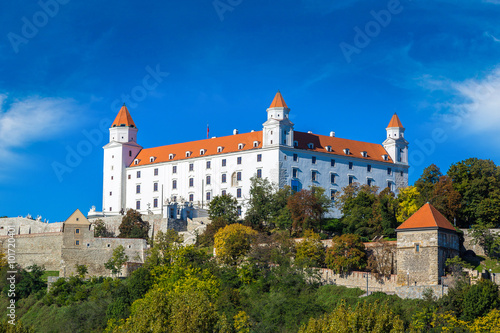 Medieval castle in Bratislava, Slovakia