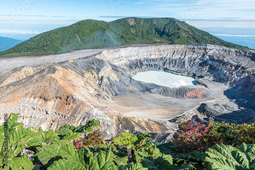 Vulcano Poas in Costa Rica