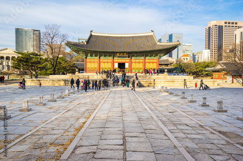 Photography Deoksugung Palace in Seoul, South Korea