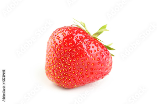 Strawberry isolated on a white