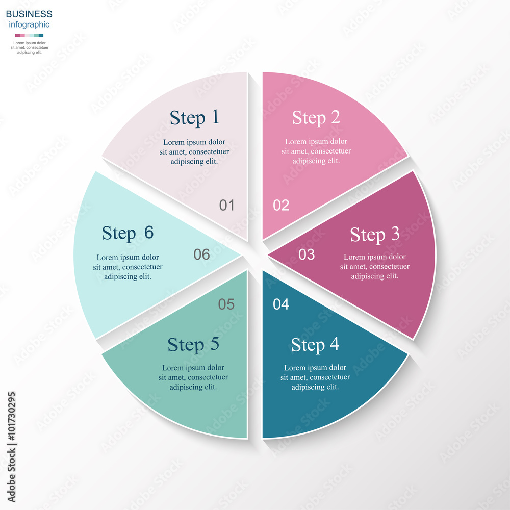 Vector infographic template Vector infographic template