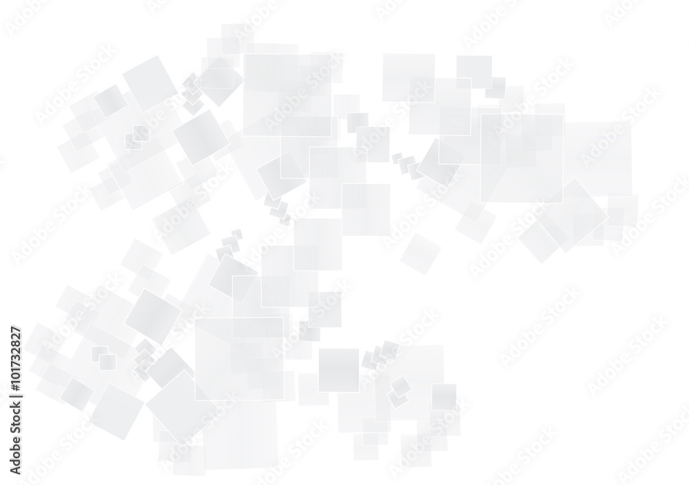 Abstract geometric shape background from gray squares Abstract geometric shape background from gray squares
