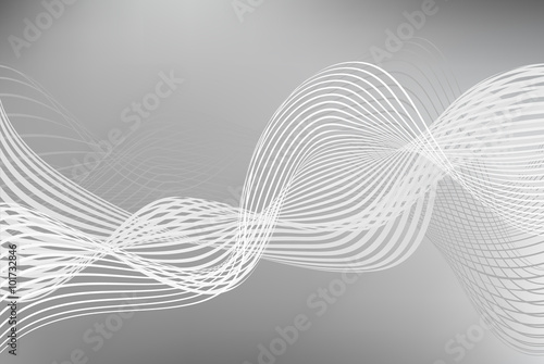 abstract flowing water wave vector background design element