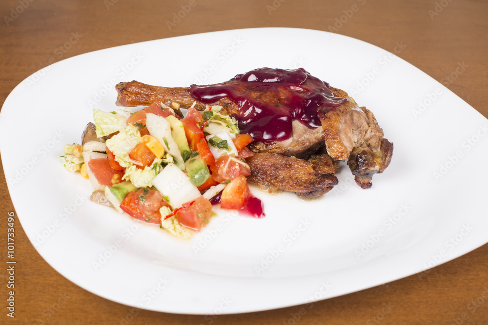 roast duck whole leg roast duck whole leg