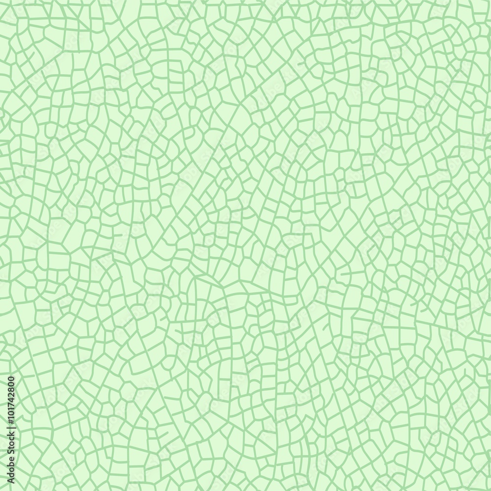 Seamless pattern from thread of green leave