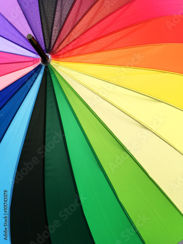Color pattern of an umbrella background.