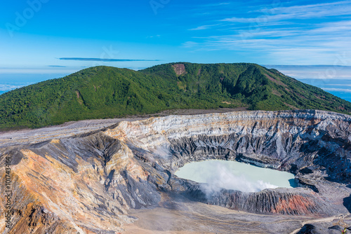 Vulcano Poas in Costa Rica