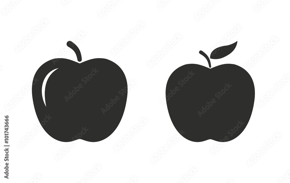 Apple - vector icon. Apple - vector icon.