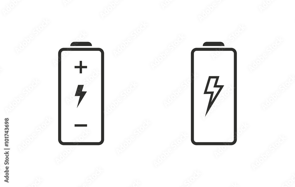 Battery - vector icon. Battery - vector icon.