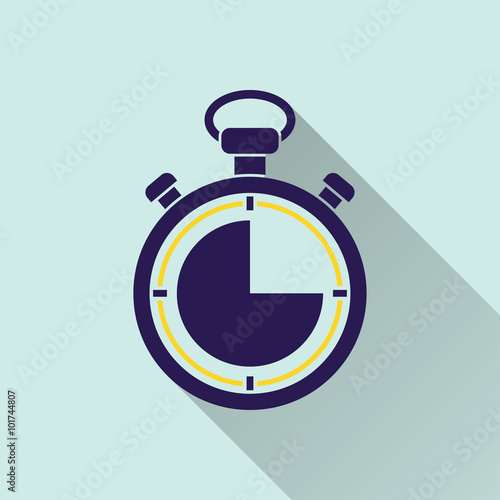 Stopwatch - vector icon.