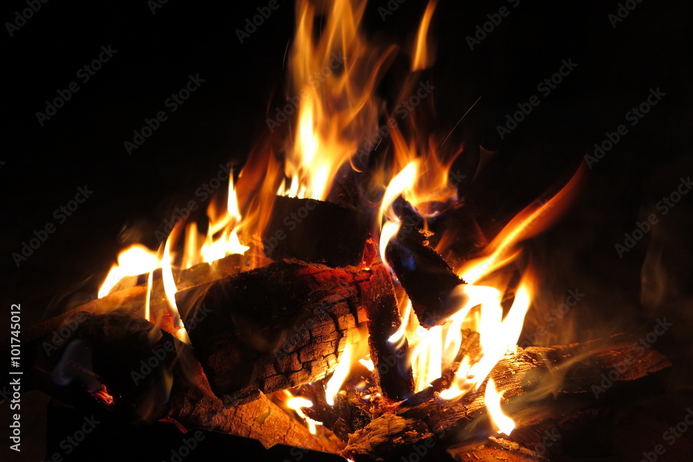 Night bonfire Night bonfire