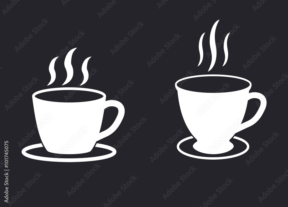 Coffee vector icon. Coffee vector icon.