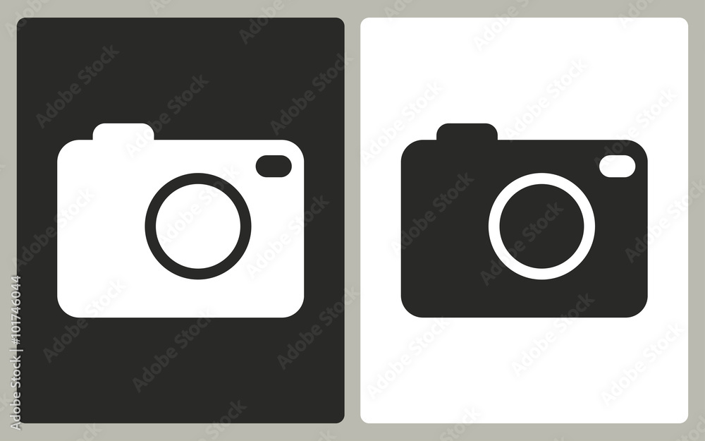 Photo - vector icon. Photo - vector icon.