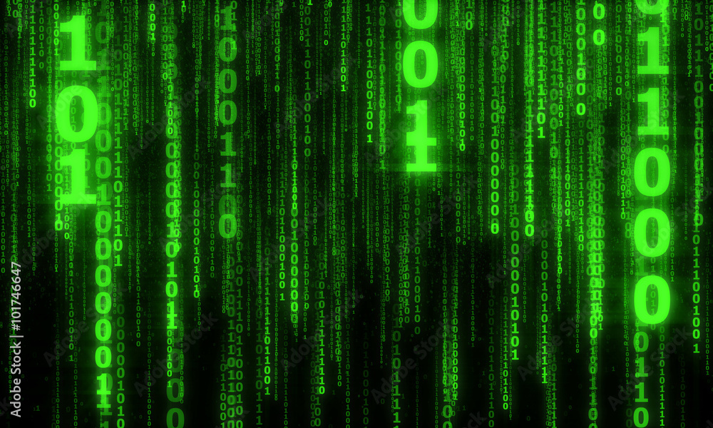 cyberspace with digital falling lines, binary hanging chain, abstract background with green digital lines cyberspace with digital falling lines, binary hanging chain, abstract background with green digital lines
