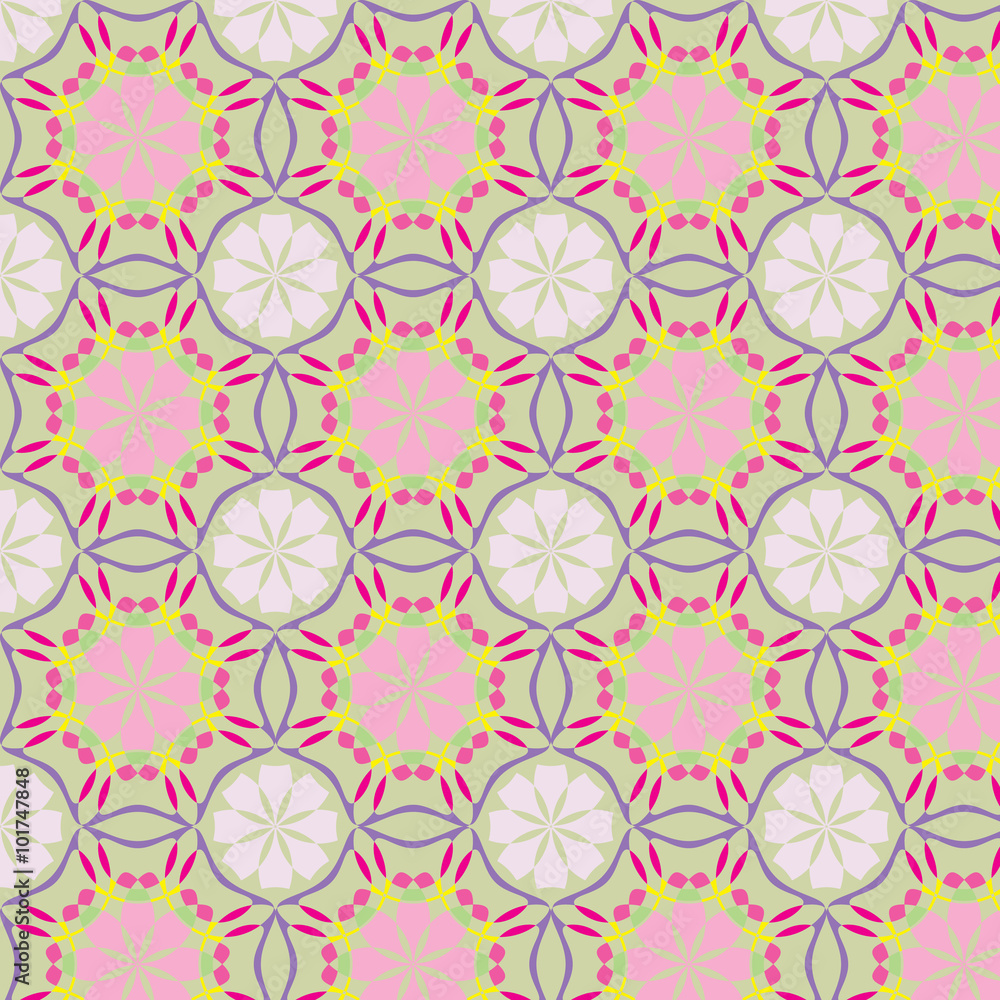 abstract vintage color wallpaper pattern  background. Vector ill
