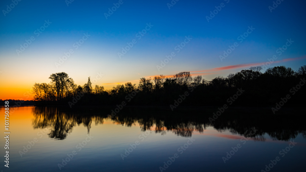 Obraz premium Old Hickory Reflection