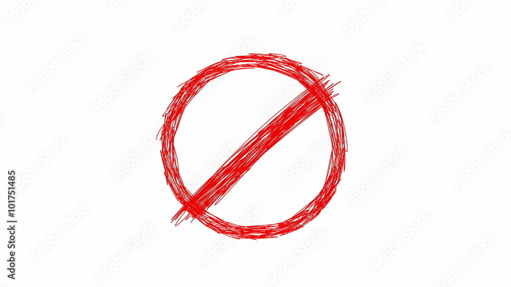 stop motion hand drawn stop sign on white background, NTSC, 30 fps, 7 seconds stop motion hand drawn stop sign on white background, NTSC, 30 fps, 7 seconds