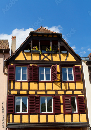 timbered house in Strasbourg, Alsace, © elitravo
