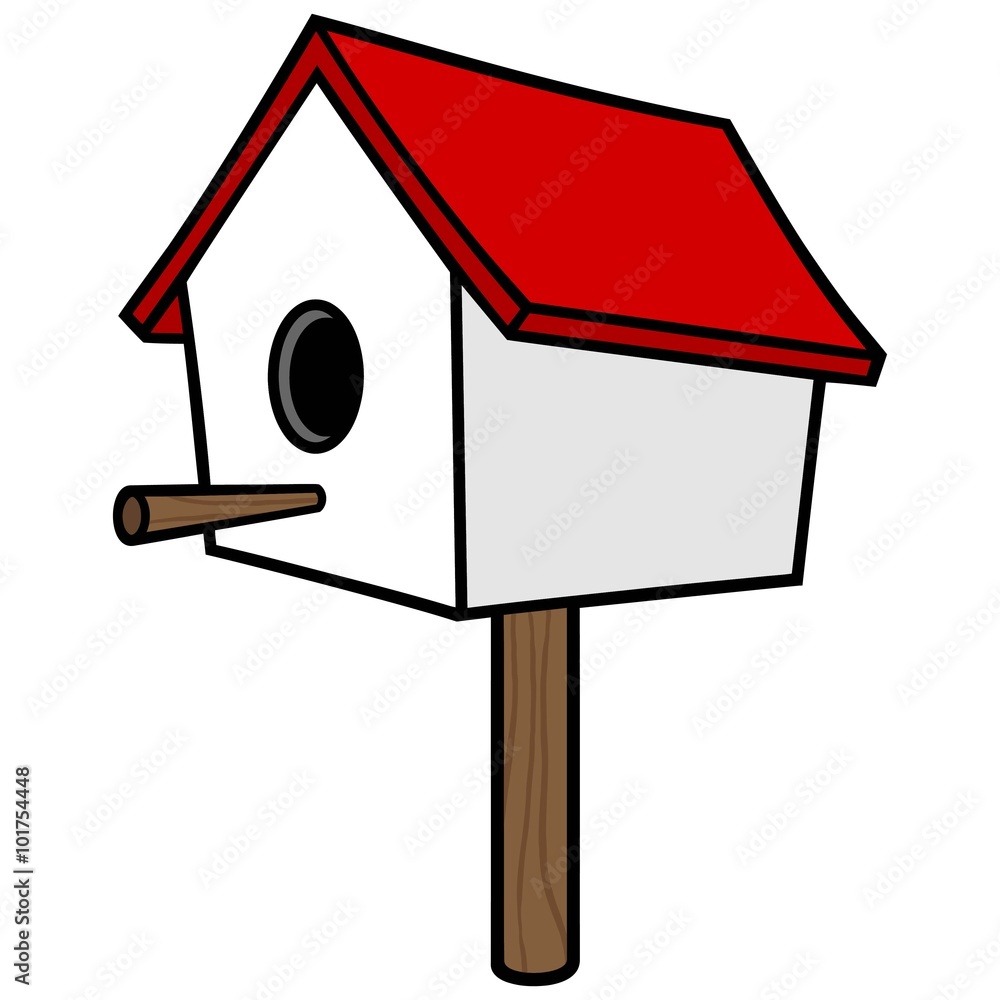 Birdhouse on a Stick