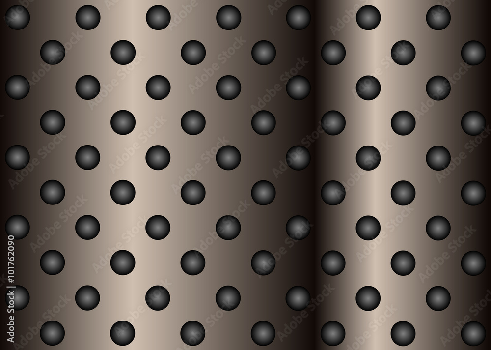Metal perforated texture gray background Metal perforated texture gray background