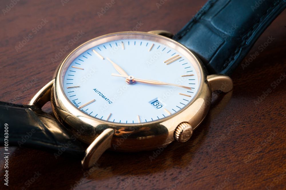 Wristwatch closeup Wristwatch closeup