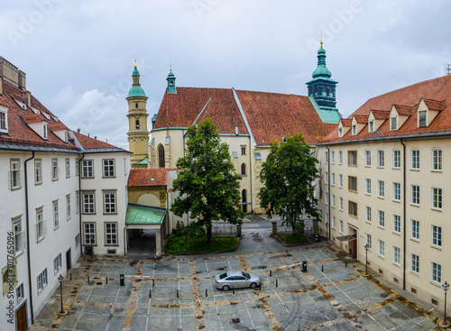 Former imperial residence and castle in Graz, Austria. Graz is the capital of federal state of Styria and the second largest city in Austria photo